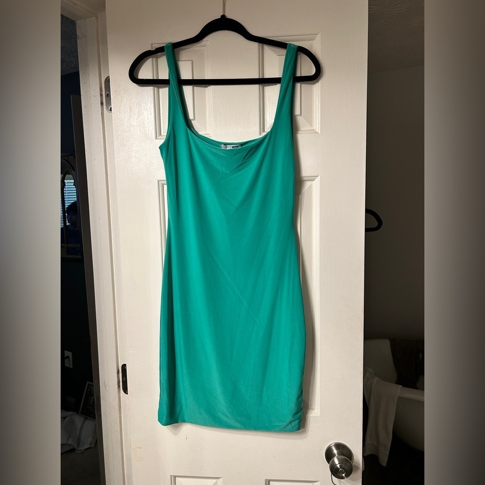 Green Fashion Nova Bodycon Dress